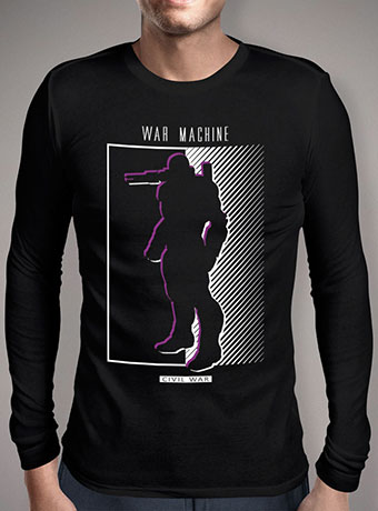 Мужская футболка с длинным рукавом War Machine