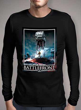 Мужская футболка с длинным рукавом Battlefront AT-AT