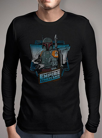 Мужская футболка с длинным рукавом Boba Fett- The Empire Strikes Back