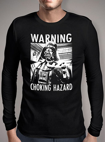 Мужская футболка с длинным рукавом Choking Hazard