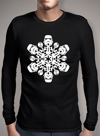 Мужская футболка с длинным рукавом Stormtrooper Snowflake