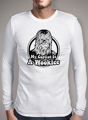 Мужская футболка с длинным рукавом Wookiee Copilot