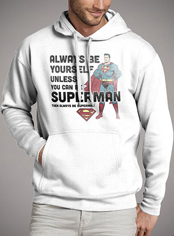 Мужская толстовка Always Be Superman