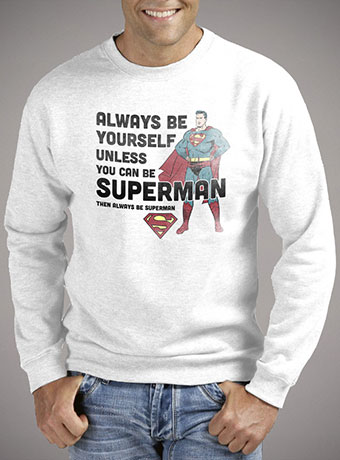 Мужской свитшот Always Be Superman