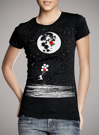 Женская футболка Destination Moon