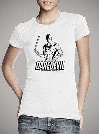 Женская футболка Daredevil Outline