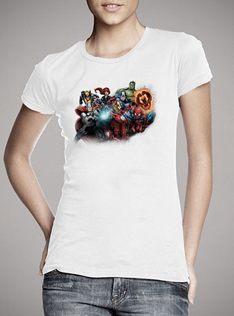 Женская футболка Marvel Heroes