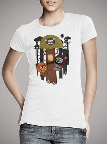 Женская футболка Rebel Ewoks