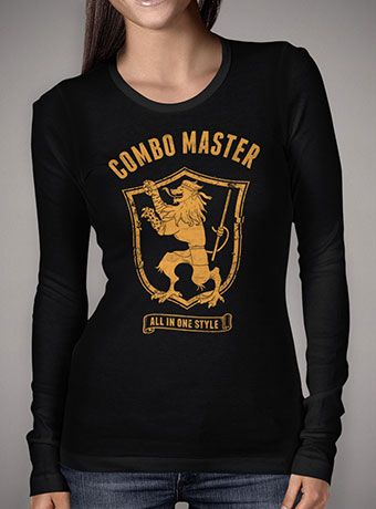 Женская футболка с длинным рукавом Combo Master V1