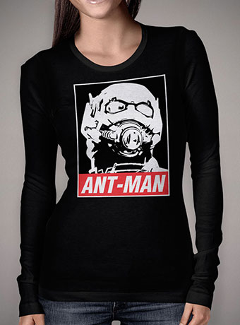 Женская футболка с длинным рукавом Obey Ant-Man