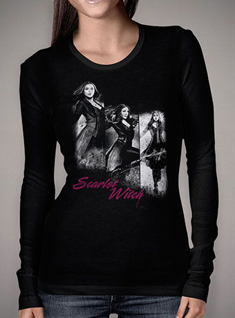 Женская футболка с длинным рукавом Scarlet Witch