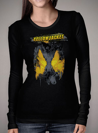 Женская футболка с длинным рукавом The Yellowjacket