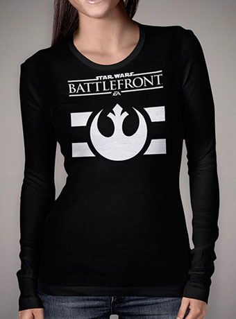 Женская футболка с длинным рукавом Battlefront Rebel Alliance Symbol