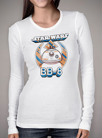 Женская футболка с длинным рукавом BB-8