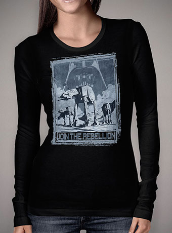 Женская футболка с длинным рукавом Join the Rebellion