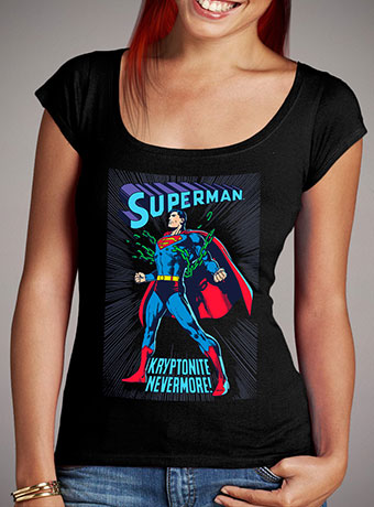 Женская футболка с глубоким вырезом Kryptonite Nevermore