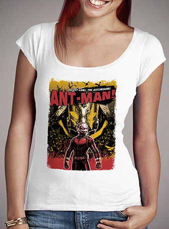 Женская футболка с глубоким вырезом The Astonishing Ant-Man