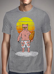 Мужская футболка Polar Bear Goes Summer