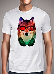Мужская футболка Hippie Wolf