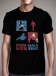 Мужская футболка Civil War Clash