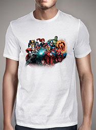 Мужская футболка Marvel Heroes