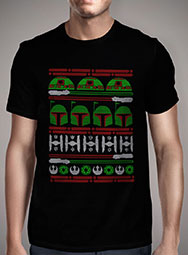 Мужская футболка Boba Fett Christmas