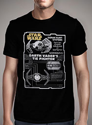 Мужская футболка Darth Vaders Tie Fighter