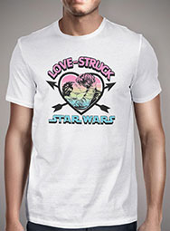 Мужская футболка Love Struck Han and Leia