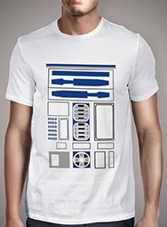 Мужская футболка R2-D2 Uniform