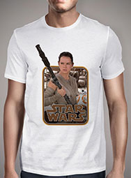 Мужская футболка Rey and BB-8