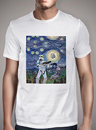 Мужская футболка Stormtrooper Starry Night