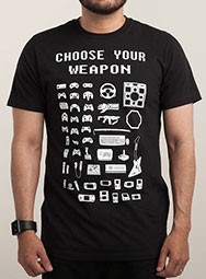 Мужская футболка Choose Your Weapon, Gamers
