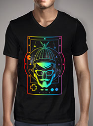 Мужская футболка с V-образным вырезом The Future Geek