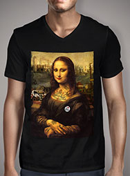 Мужская футболка с V-образным вырезом The Modern Mona
