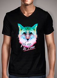 Мужская футболка с V-образным вырезом We Are The Foxes V2