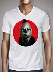 Мужская футболка с V-образным вырезом Humpty Dumpty