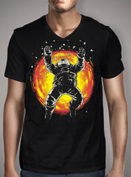 Мужская футболка с V-образным вырезом Lost in the Space