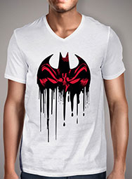 Мужская футболка с V-образным вырезом Batman Reflection