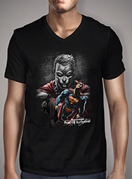 Мужская футболка с V-образным вырезом Son of Krypton