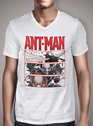 Мужская футболка с V-образным вырезом Ant-Man Cubed