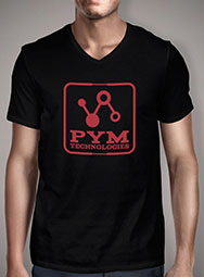 Мужская футболка с V-образным вырезом Ant-Man Pym Technologies