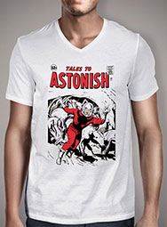 Мужская футболка с V-образным вырезом Astonishing Ant-Man