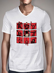 Мужская футболка с V-образным вырезом Daredevils