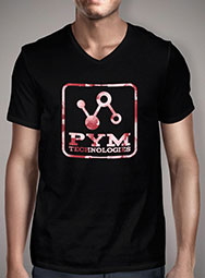 Мужская футболка с V-образным вырезом Floral Pym
