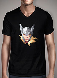 Мужская футболка с V-образным вырезом Geometric Thor