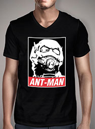 Мужская футболка с V-образным вырезом Obey Ant-Man