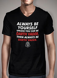 Мужская футболка с V-образным вырезом Always Be Darth Vader