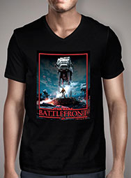 Мужская футболка с V-образным вырезом Battlefront AT-AT Sith Edition