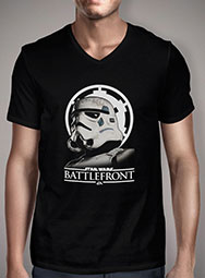 Мужская футболка с V-образным вырезом Battlefront Stormtrooper