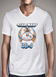 Мужская футболка с V-образным вырезом BB-8